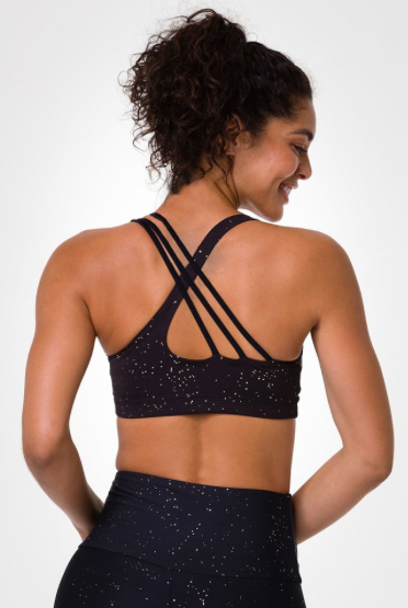 Image Title Onzie Aerial Bra - Gold Dust